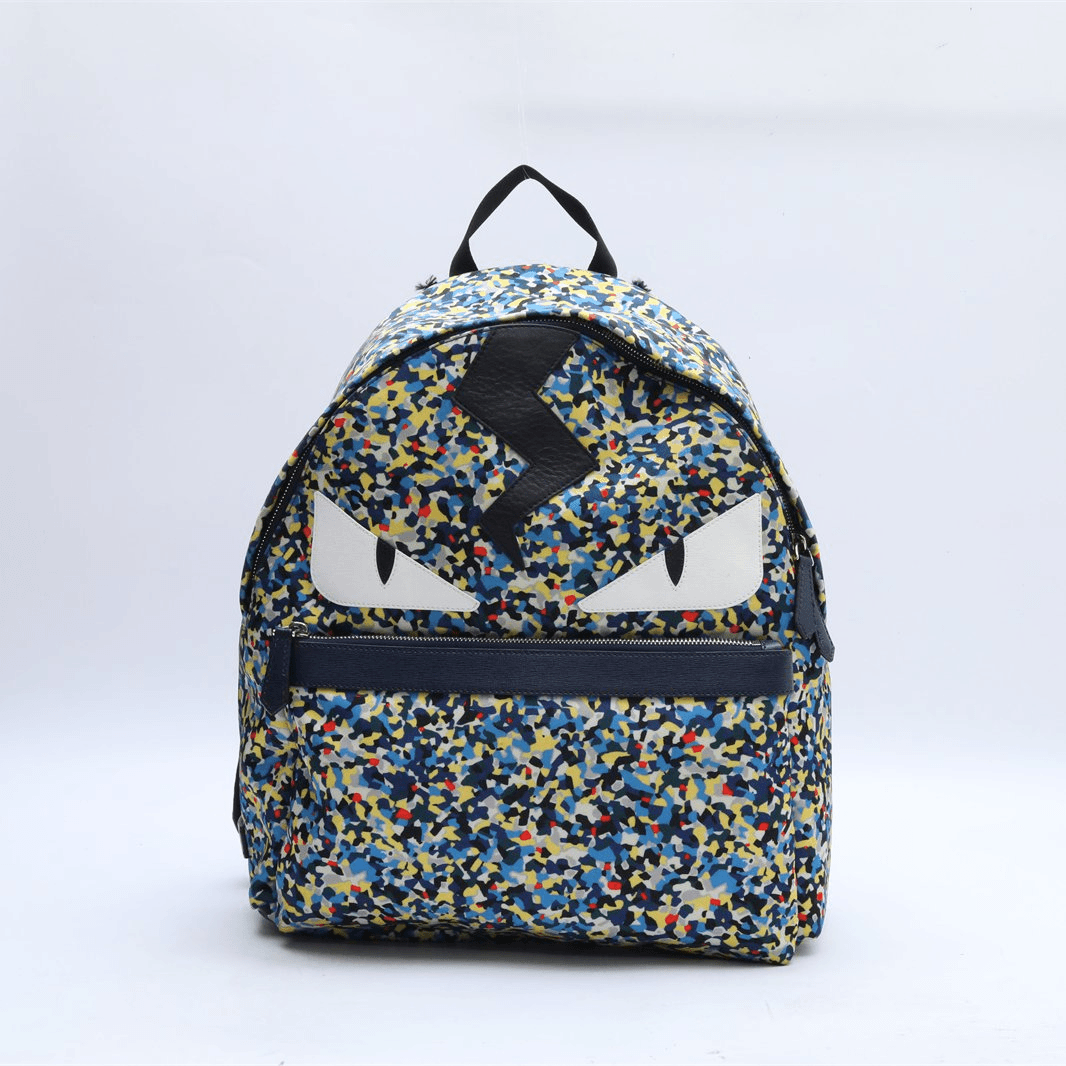 95新 FENDI/芬迪 新粉黑黑精选 P224929800花色 FENDI 彩色 尼龙