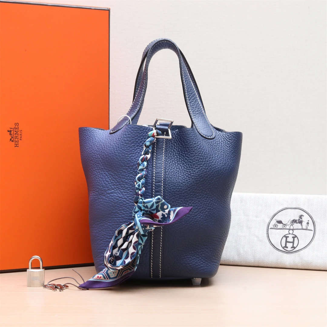 95新 Hermes/爱马仕 小花姑姑P234035307Picotin 18 菜篮子