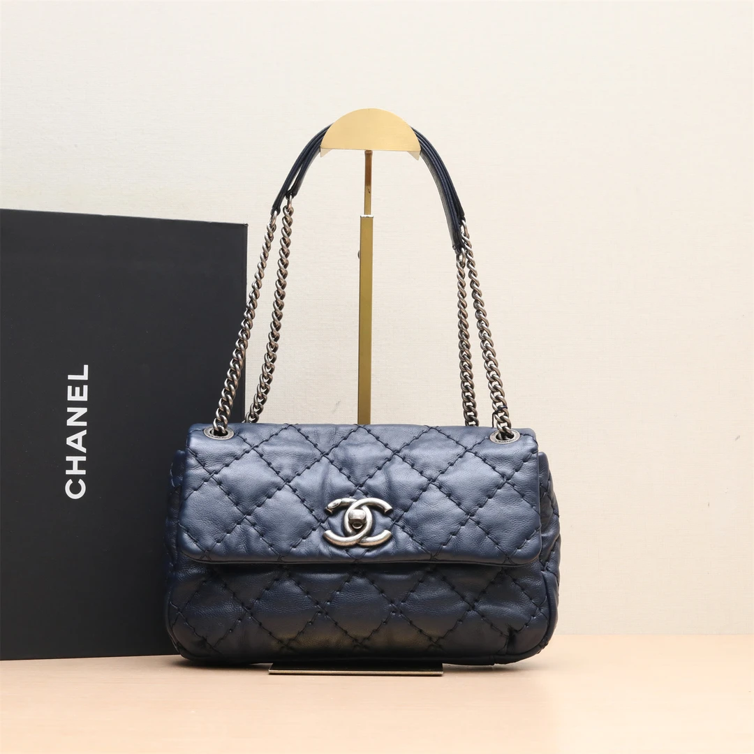 99新 Chanel/香奈儿 小花姑姑P234142847CF系列 泡芙包 单肩包