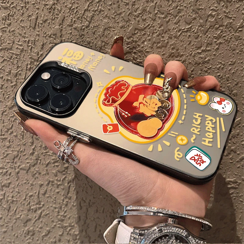 2024年手机壳xs适用苹果11福15龙年iphone12高颜值promax女款14发