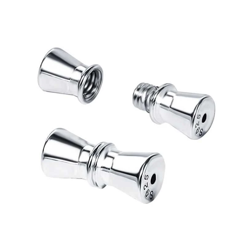 925银银制品 ins纯银珍珠项链扣头螺丝扣手工DIY手链银饰配件正品