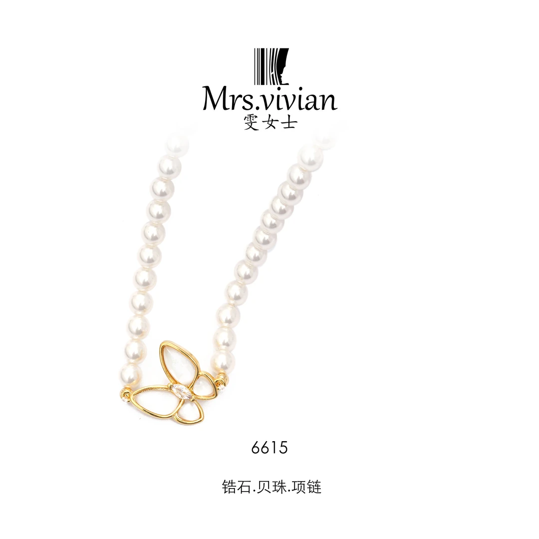 6615气质时尚百搭经典仙女坠链可调节长链项链