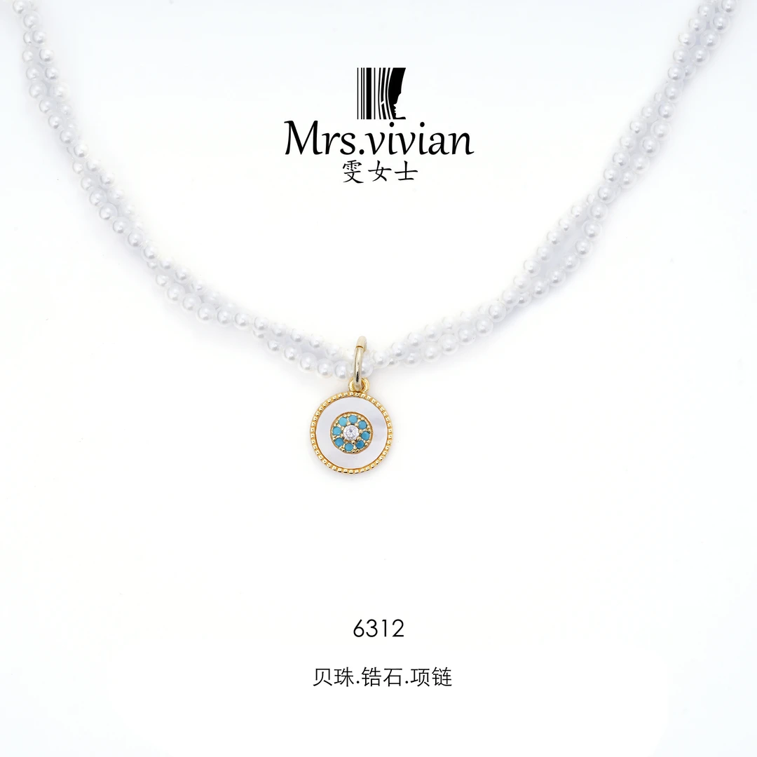 6312法★【月色缠绵】秋冬限定Mrs Vivian项链