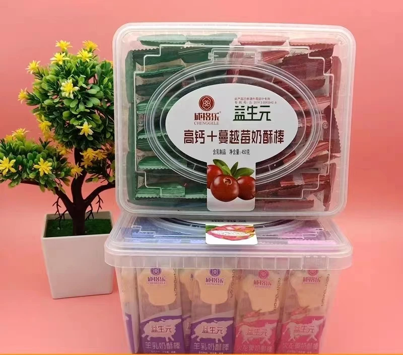 成格乐益生元奶酥棒450g