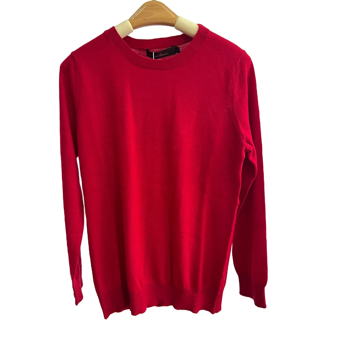 WANMU  |女士高支圆领基本款