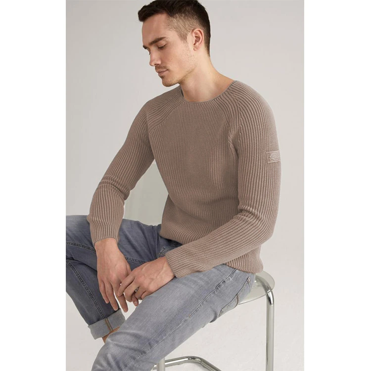 JOOP男士秋冬户外休闲上衣长袖圆领套头针织衫 0306