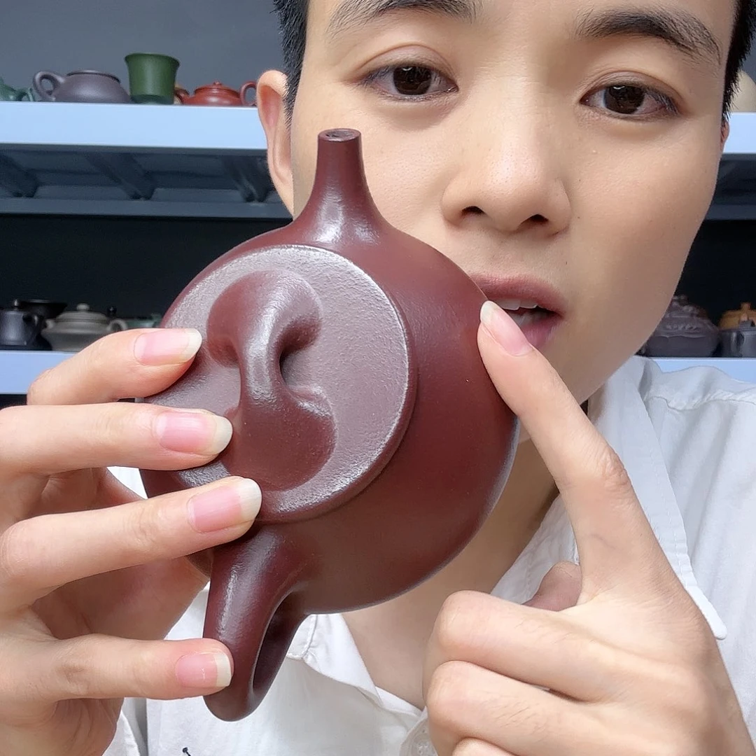 紫砂茶壶民间手艺人全手工制作
