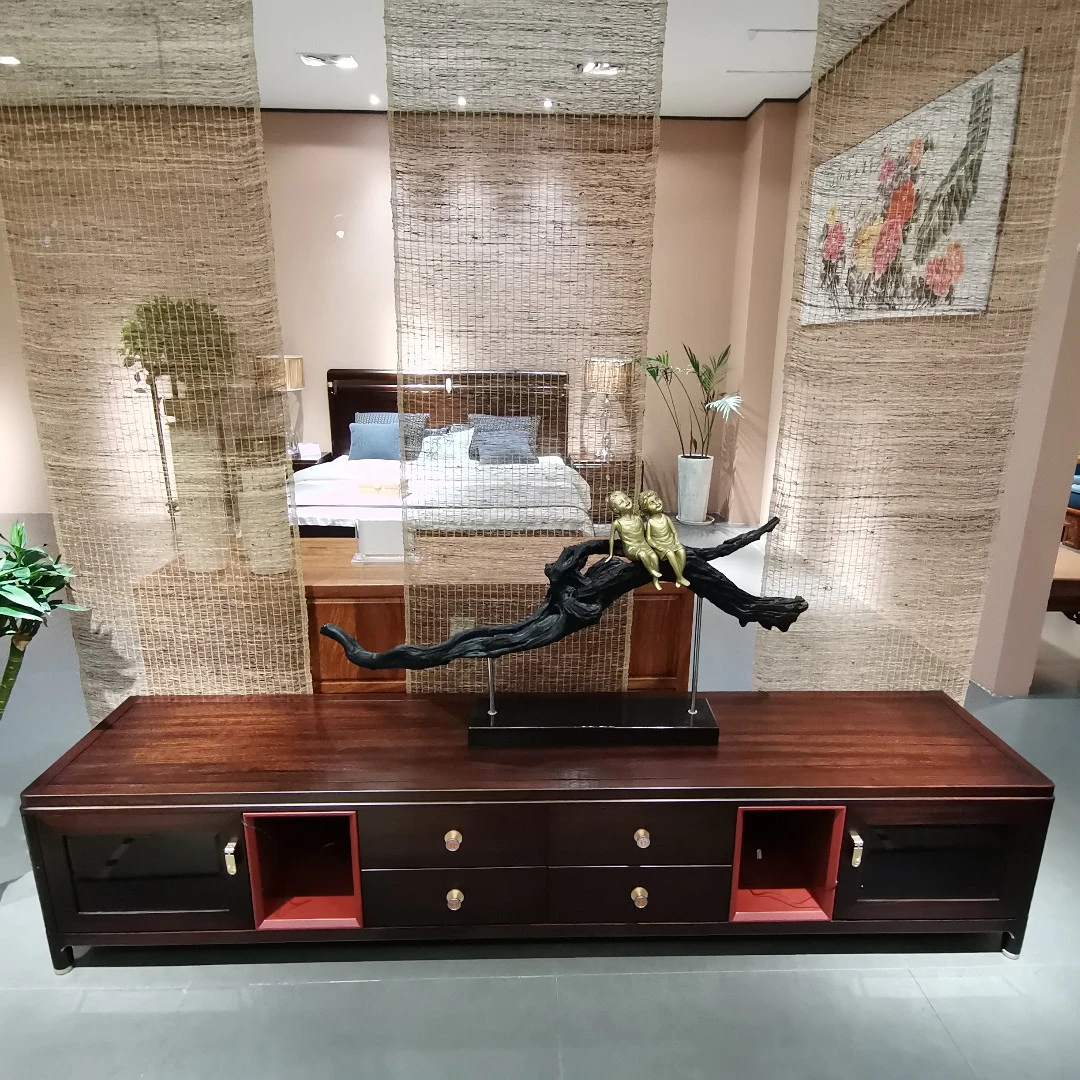 南大黑檀-电视柜（搭配飞燕款沙发）