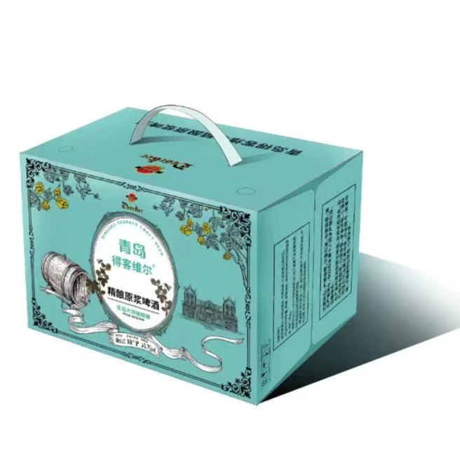 得客维尔精酿原浆啤酒500ml*12瓶  纯手工酿造发酵精酿青岛特产鲜