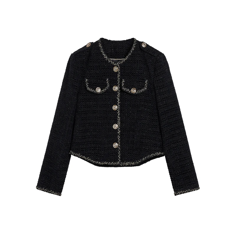 《冬日焕新》824-838 秋冬时尚毛针织外套女 新