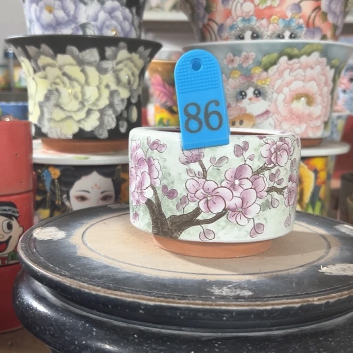 景德镇市昌江区手绘花盆