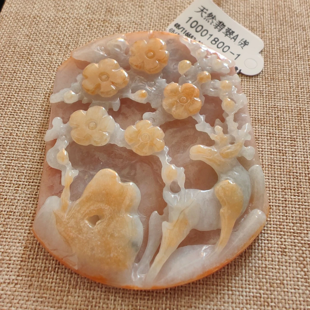 天然翡翠 16 翡翠吊坠挂件雕工设计