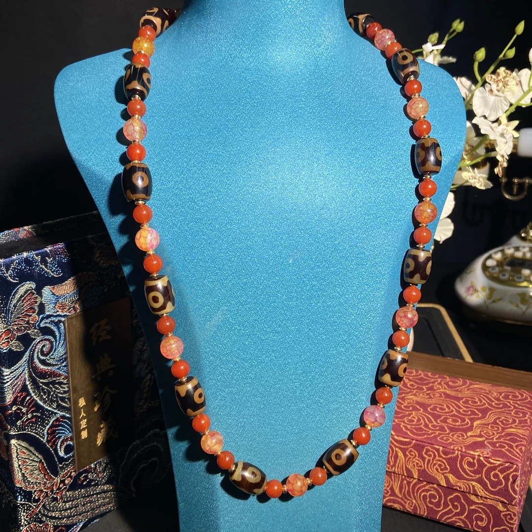 【618大促】9.4香港王老板-玛瑙项链9n05