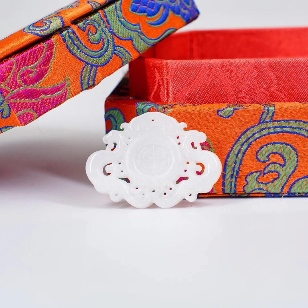 【618大促】香港王老板-和田祥云吊坠a65