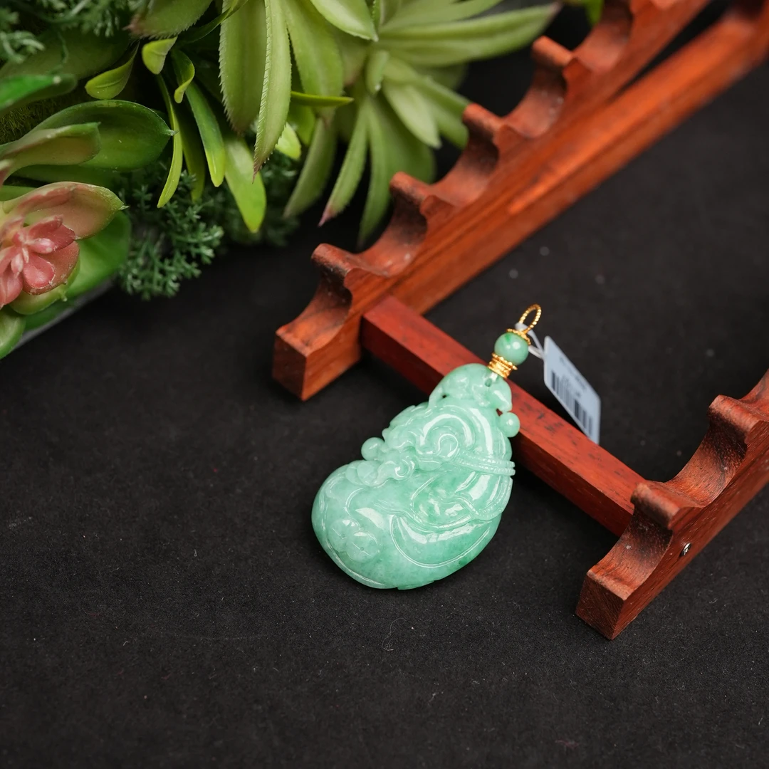 【618大促】11.16香港王老板-翡翠a货吊坠w1107