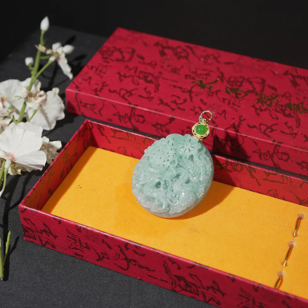 【618大促】11.09香港王老板-翡翠吊坠w989