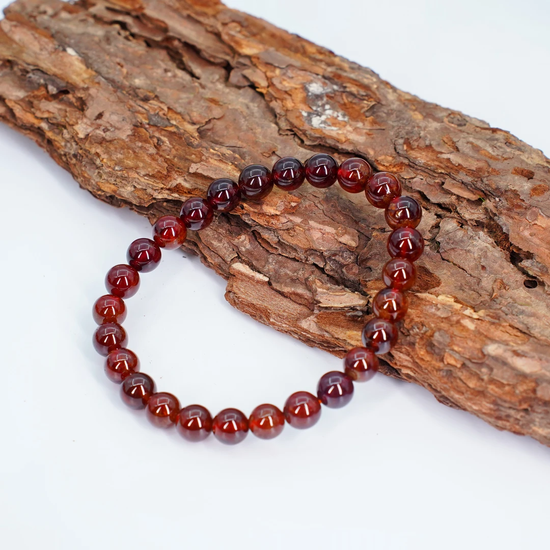 【618大促】香港王老板-水晶约8mm圆珠手串a40