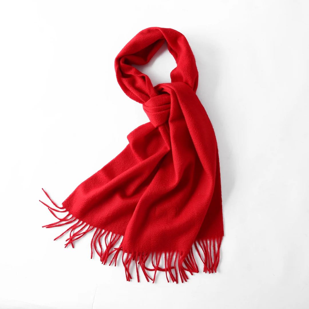 布塔96.8%羊绒围巾韩版女士秋冬季围巾披肩两用百搭冬天加厚