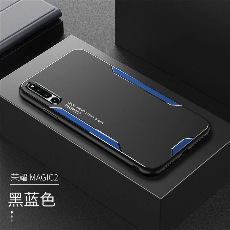 【只限一单】华为荣耀magic2手机壳金属硅胶防摔TNY-A00全包磨砂M