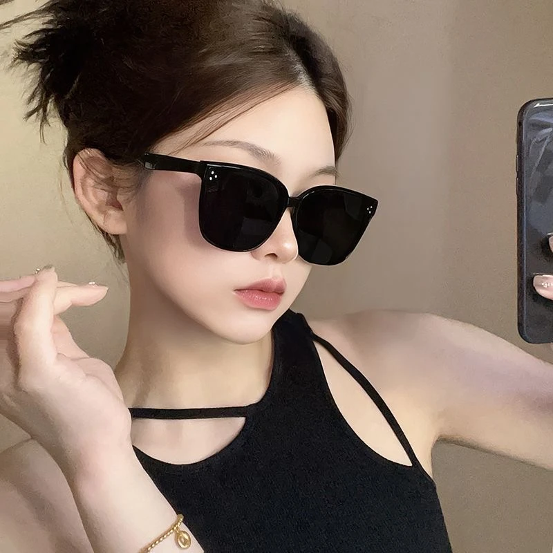 新款gm同款墨镜女高级感 男女大框网红韩版墨镜 潮流百搭太阳镜