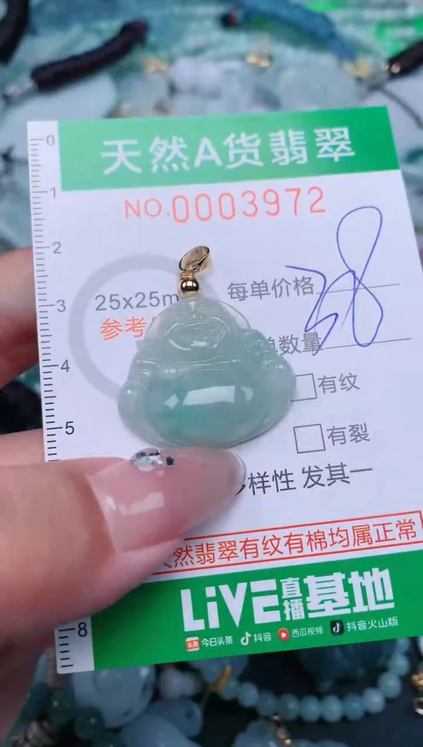 【闪购商品】翡翠颈饰未镶嵌.0003972