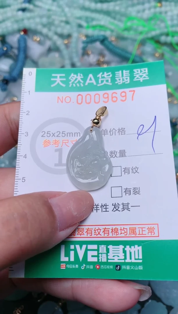 【闪购商品】翡翠颈饰未镶嵌.0009696
