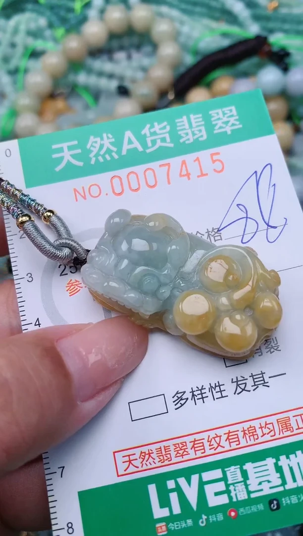 【闪购商品】翡翠颈饰未镶嵌.0007415