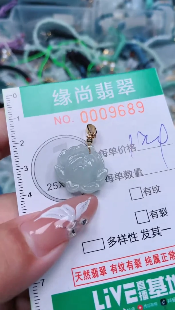 【闪购商品】翡翠颈饰未镶嵌.0009689