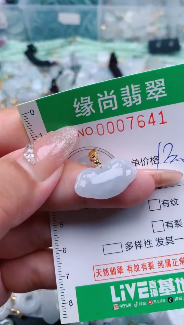 【闪购商品】翡翠颈饰未镶嵌.0007641