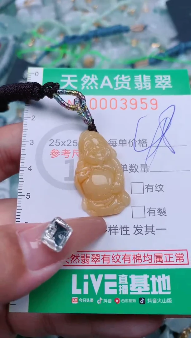 【闪购商品】翡翠颈饰未镶嵌.0003959