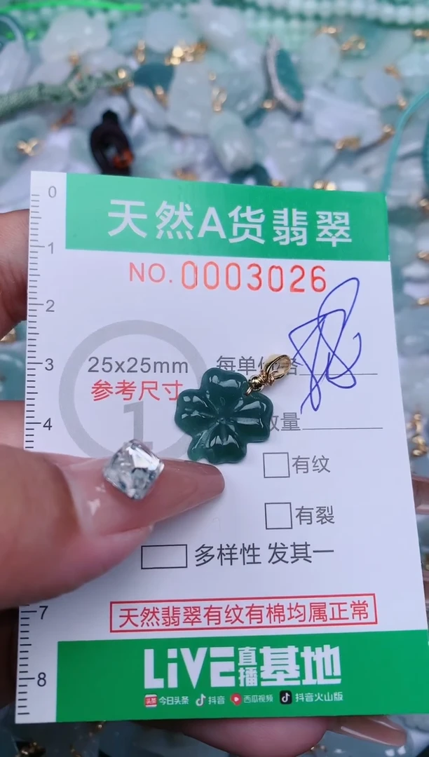 【闪购商品】翡翠颈饰未镶嵌.0003026
