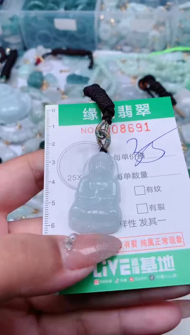 【闪购商品】翡翠颈饰未镶嵌.0008691