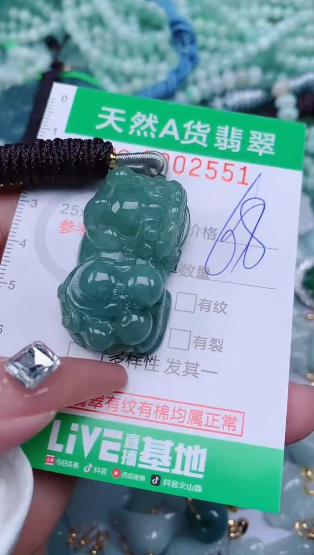 【闪购商品】翡翠颈饰未镶嵌.0002551