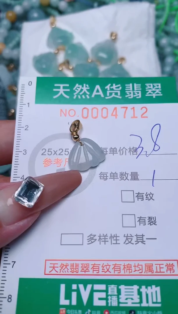 【闪购商品】翡翠颈饰未镶嵌.0004712