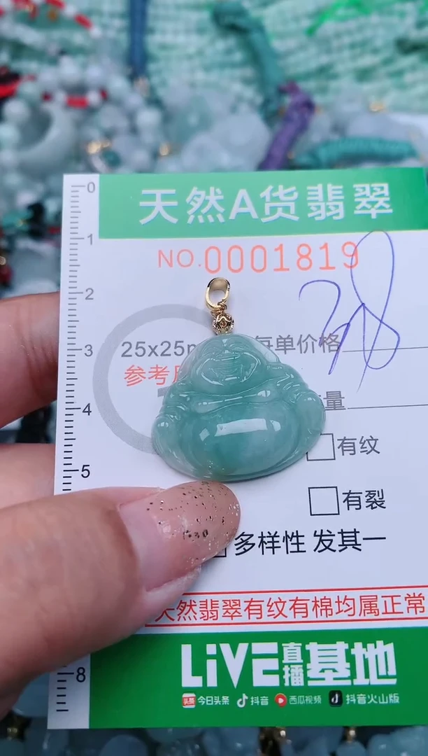 【闪购商品】翡翠颈饰未镶嵌.0001819