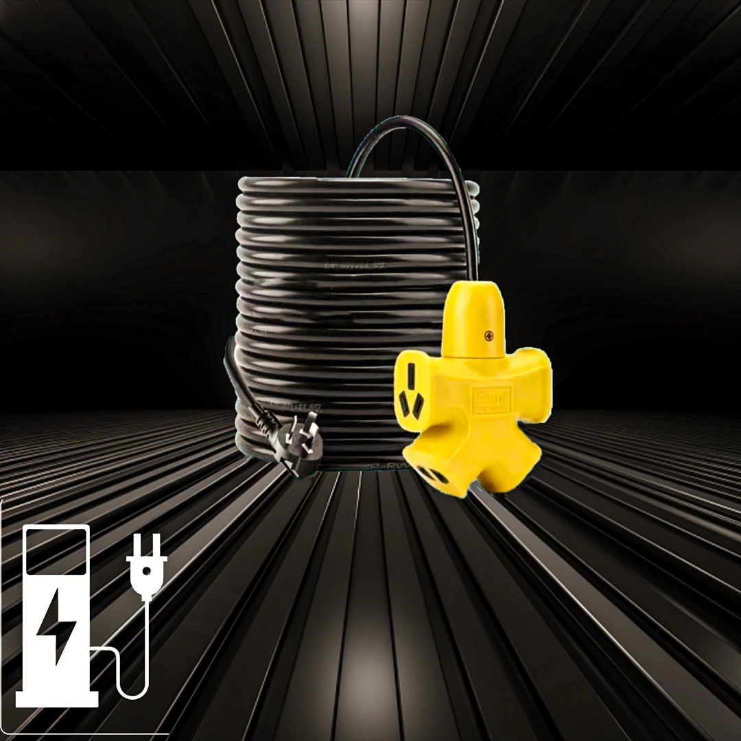 【亏本清仓】电动自行车高层充电专用插座30M线10插孔耐用