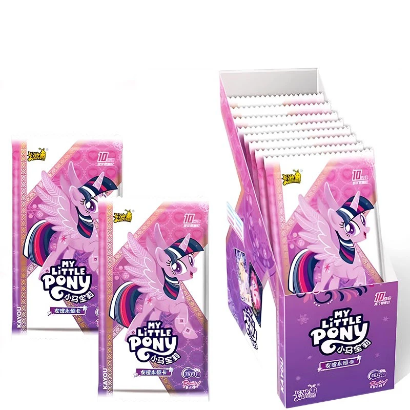 卡游【看漫画/抓宠物】小马宝莉辉月第六弹盲盒代拆