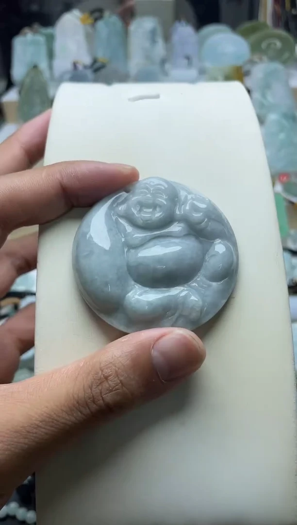 【闪购商品】翡翠颈饰未镶嵌天然缅甸A货翡翠