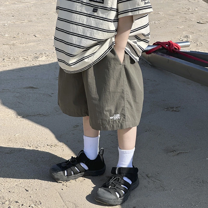男童纯棉短裤2024夏季新款儿童韩版休闲五分裤宝宝男孩百搭中裤潮