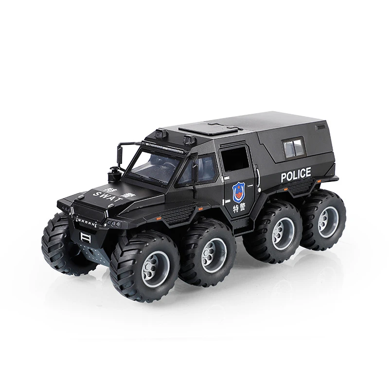 【征服者萨满】(1:32 24)8X8越野防真全開合金模型精細合金汽車玩具