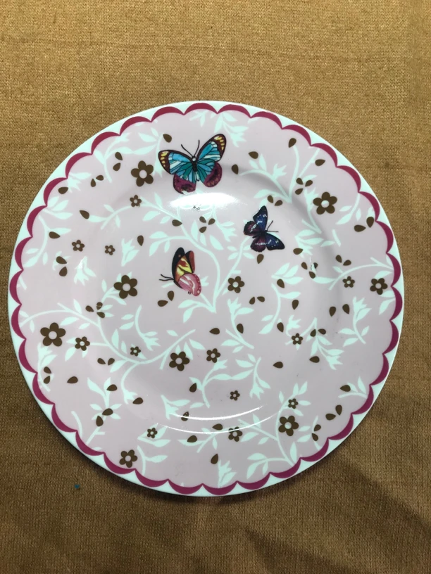 磁州窑陶瓷库存蝴蝶盘