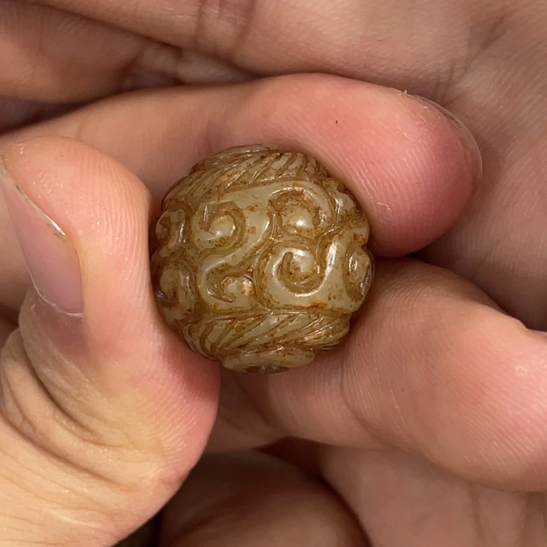 和田玉（糖玉）颈饰未镶嵌