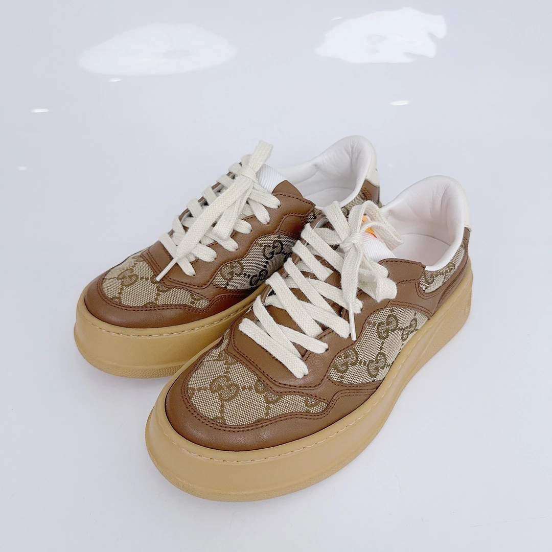 35码/Gucci/古驰 饼干鞋/98新/jm09026