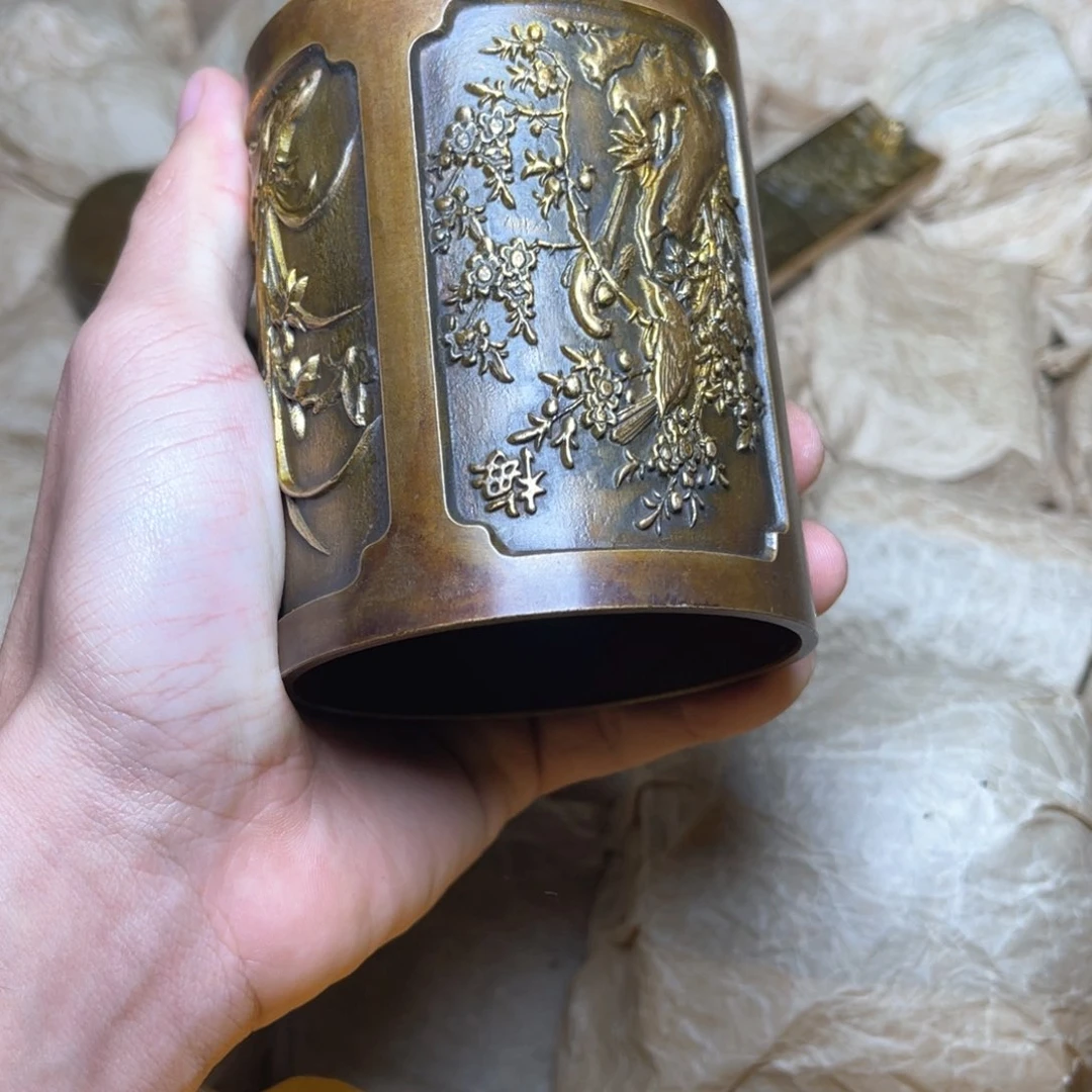 紫铜工艺制品摆件
