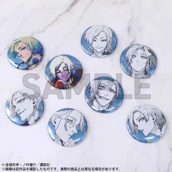 【蓝色监狱】原画展个人池 吧唧 全8种 蓝锁 吧唧盲盒