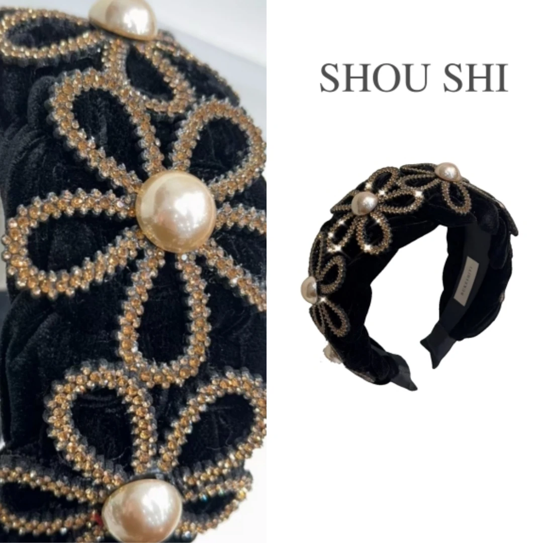 首仕【海星】小香风时尚气质百搭优雅发饰6497