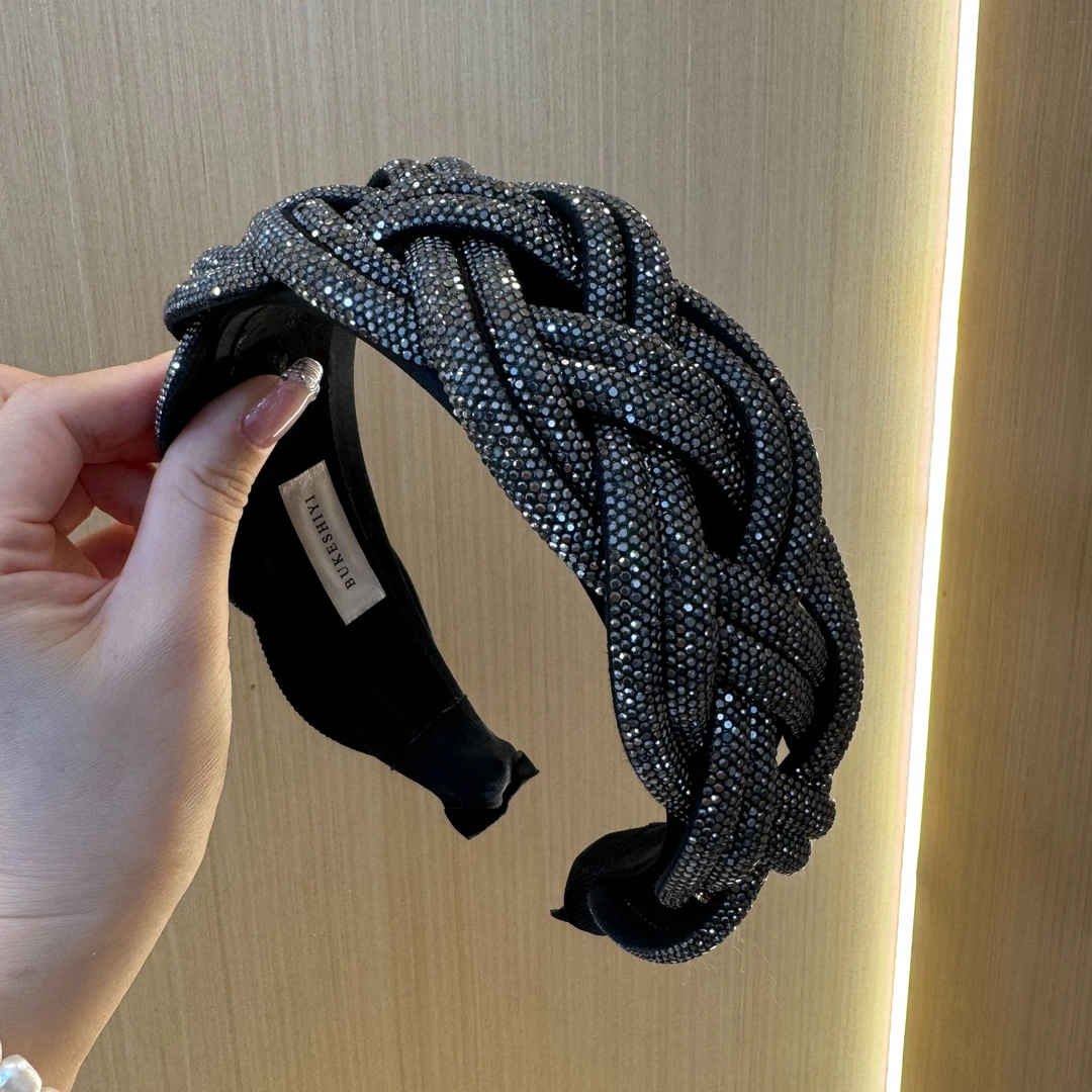 首仕【简约版闪耀星河】原创首发编织时尚气质发饰发箍6618