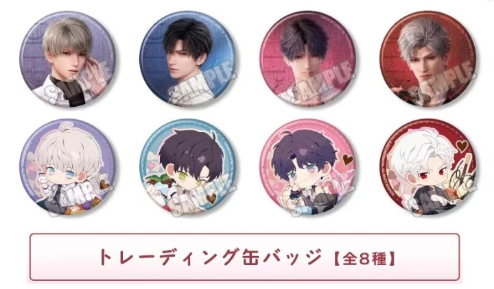 （仅复活）恋与深空×甜品天堂日谷场贩徽章盲抽 （未成年禁止下单）