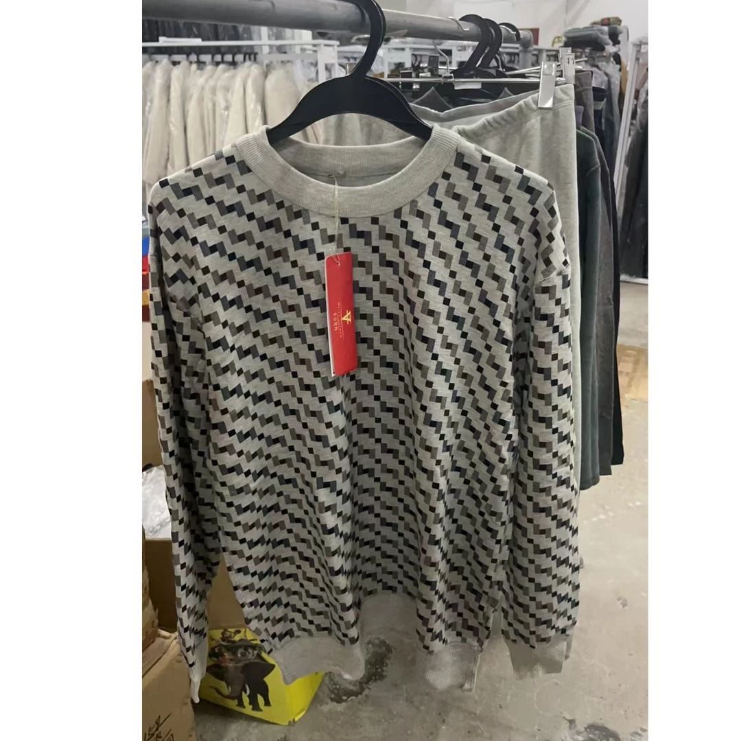 A44 男士超柔软（+羊毛）加绒加厚保暖套装（1098）