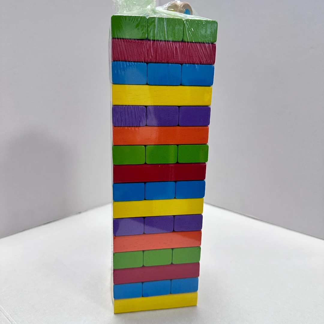 儿童积木叠叠乐叠叠高数字抽积木桌游亲子娱乐成人层层叠大号